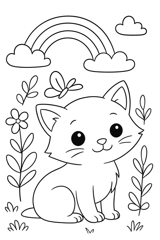 Animals coloring pages PDF preview