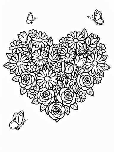 Heart Coloring Pages coloring pages